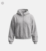 Type Rivet Hood Zip-Up