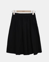 Glen Flare Midi Skirt