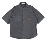 No.0763 DT work half SHIRT (3color)