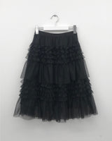 シーシフォンティアードスカート (2 Colors)