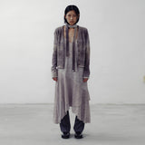 Midnight gradation cardigan