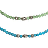 karen silver turquoise bracelet (2color)