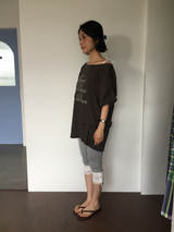 トッシュ オフショルダー Tシャツ(3color)