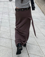 マキシレイヤードスカート