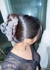 バレーコアリボンヘアアクセサリー - ヘアクリップ