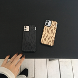 cloud leopard case - beige