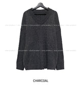 Little V-neck Cable Knit