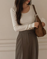 Bea Suede Shoulder Bag
