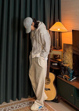 Superior Pin-Tuck Sweatpants