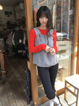 Eamon Capri Frill Leggings Pants
