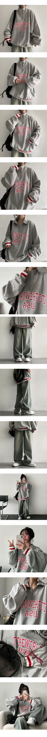 Lese pintuck wide denim pants