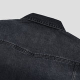 Sculp Crop Western Denim Jacket (No.848)