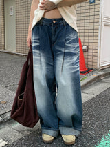 BACK POCKET MAXI JEANS (2C)