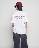 25FW グリッターポイントベーシックロゴ半袖Tシャツ