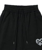 KITTEN WIDE SWEAT PANTS BLAKC(CV2GFFPA03A)