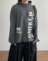 Vine Stripe Hood Long Sleeve