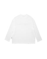 DirtyCoins Script Waffle LS T-Shirt White