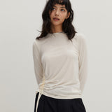 Side String T/Shirts Ivory