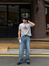 ミッドスターロゴ半袖Tシャツ