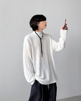 Groove Half Neck Long Sleeve