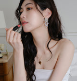 RV-Clover Necklace_Silver(45CM)