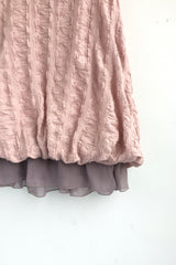 tulip chiffon dress