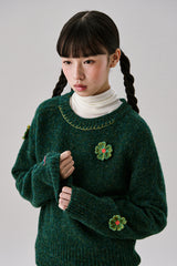 トミーフラワーニット [Green]