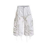 Tarel Lace-Up Cargo Pants