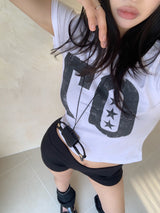 リブネオプレンミニマルショートパンツ
