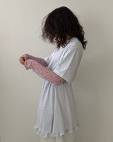 Ruffle Boxy Pocket Tee