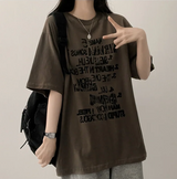 ワネレタリング オーバーフィット半袖Tシャツ
