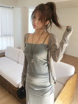 Lace square neck camisole