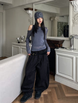 ニロカットシースルーレイヤードセット - long sleeve, sleeveless