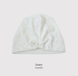Unique Button Point Beanie (2color)