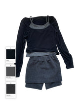 Roana Layered Camisole Long Sleeve Set