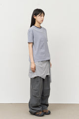 サンディ ヘリンボーン カーゴ パンツ
