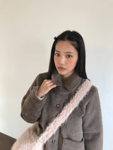 ヘアリーショーティーキルティドコート (2color)