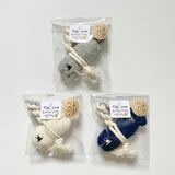 GoodLuck fish Bichon Keyring