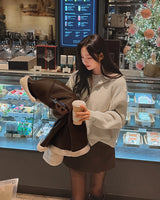 ベアラップスカートパンツ
