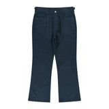 flare washed denim pants (indigo blue)