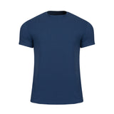 Daily Plain Muscle-fit Tshirt Navy