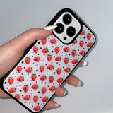 [MADE] Strawberry Star Glass Bumper iPhone Case
