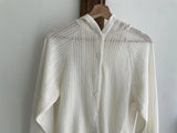  tama summer hoodie cardigan