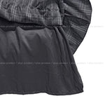 Hypee Check Tiered Midi Skirt