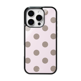 [MADE] dot glass bumper(pinkbeige)