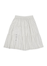 ロゼットポケットスカート(white)