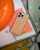 DOT JELLY Gel Hard Slim Phone Case - Orange