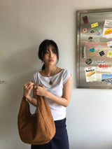 リベットボートネックTシャツ (3color)