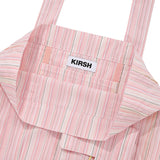 ストライプビッグショルダーバッグ [PINK]