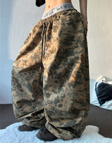 フォレストバルーンパラシュートパンツ 🧡💛🌴🤎2カラー